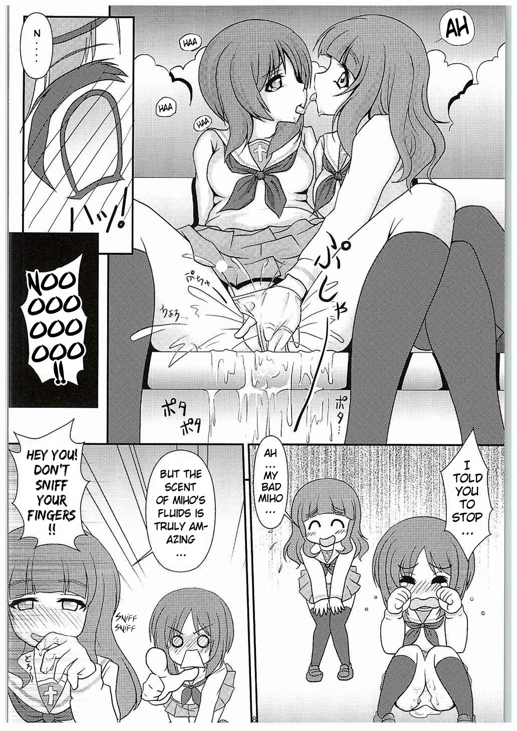 Hentai Manga Comic-Panzer Vor Together!-Read-6